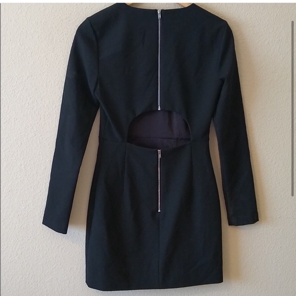 Elizabeth and James Little Black Cut Out Dress - Picture 1 of 9
